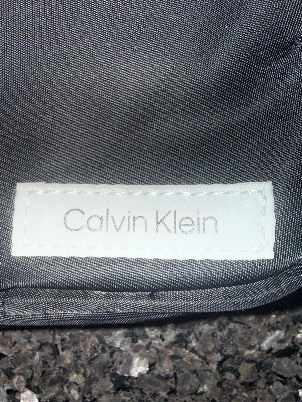 Calvin Klein Evie Black Nylon Crossbody Bag - Picture 9 of 9